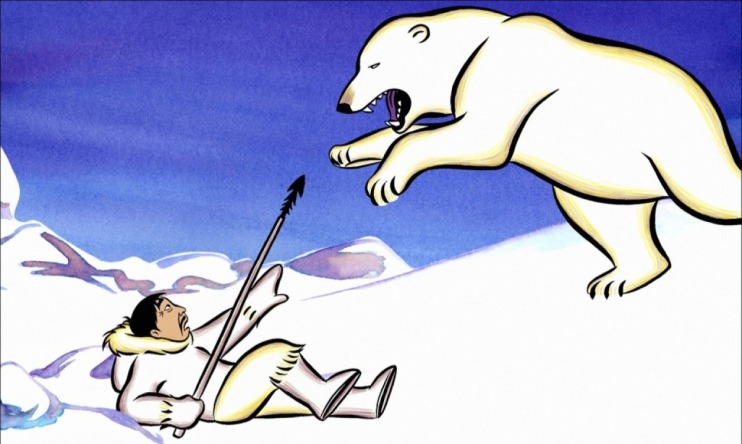 Image du film "L'Enfant qui voulait être un ours".