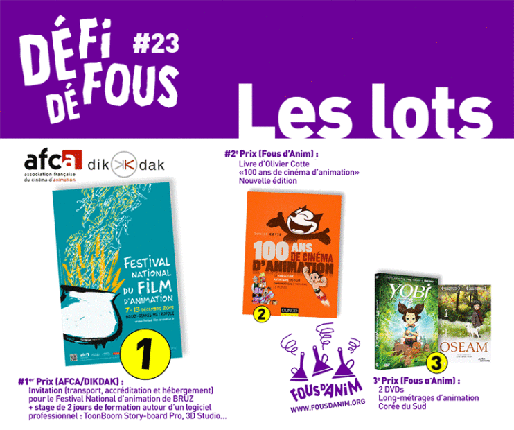 Les lots du Défidéfous #23.