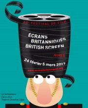 Affiche officielle Festival Ecrans Britanniques / British Screen