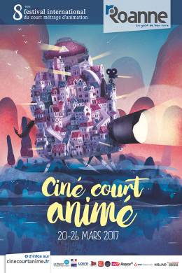 Affiche officielle du Festival Ciné court animé