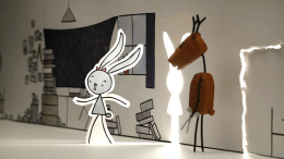 Image du court métrage "Le lapin et le cerf"